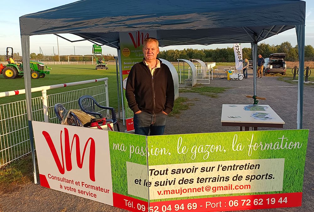 Stand professionnel de Vincent Maujonnet