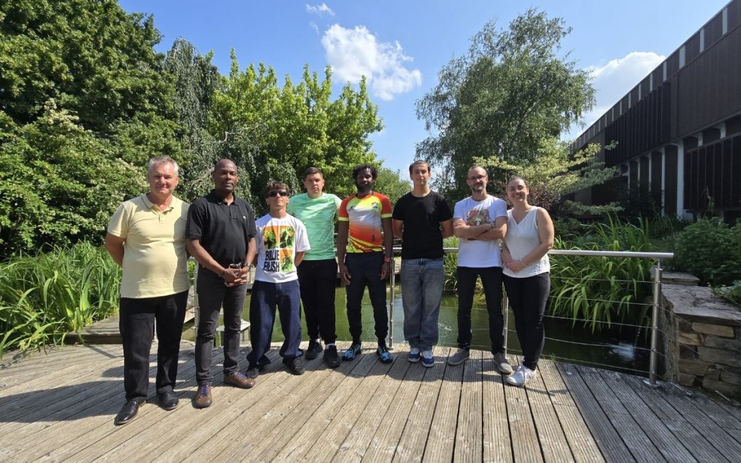 Photo de groupe des élèves et formateurs du CFPPA de Bougainville